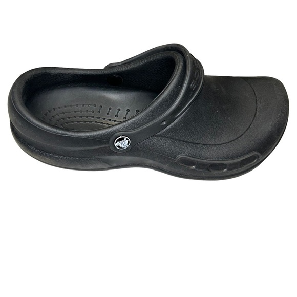 Crocs Bistro work Clog Black Slip On Shoes Slip Resistant Men 10/ Wmn 12 - Picture 1 of 4